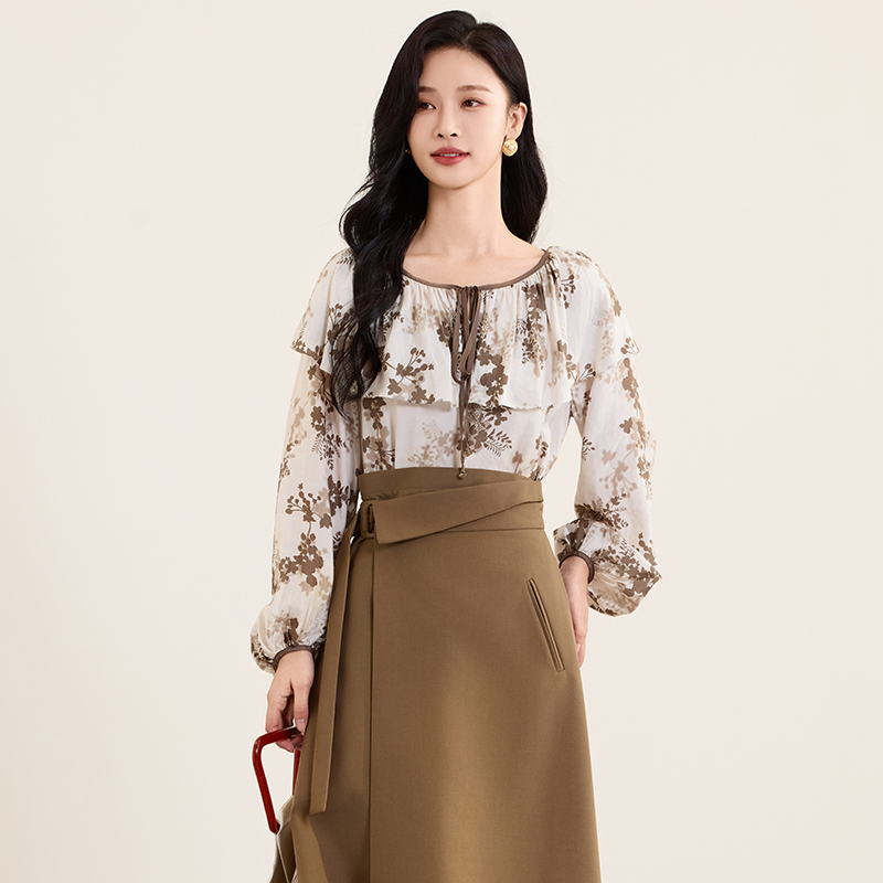 【达人专属】佳人苑衬衫女春季新款J412048