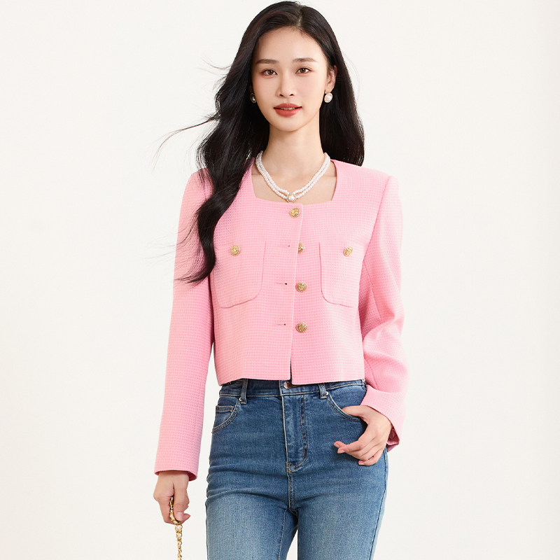 【尚雅】佳人苑外套女春季新款J413035