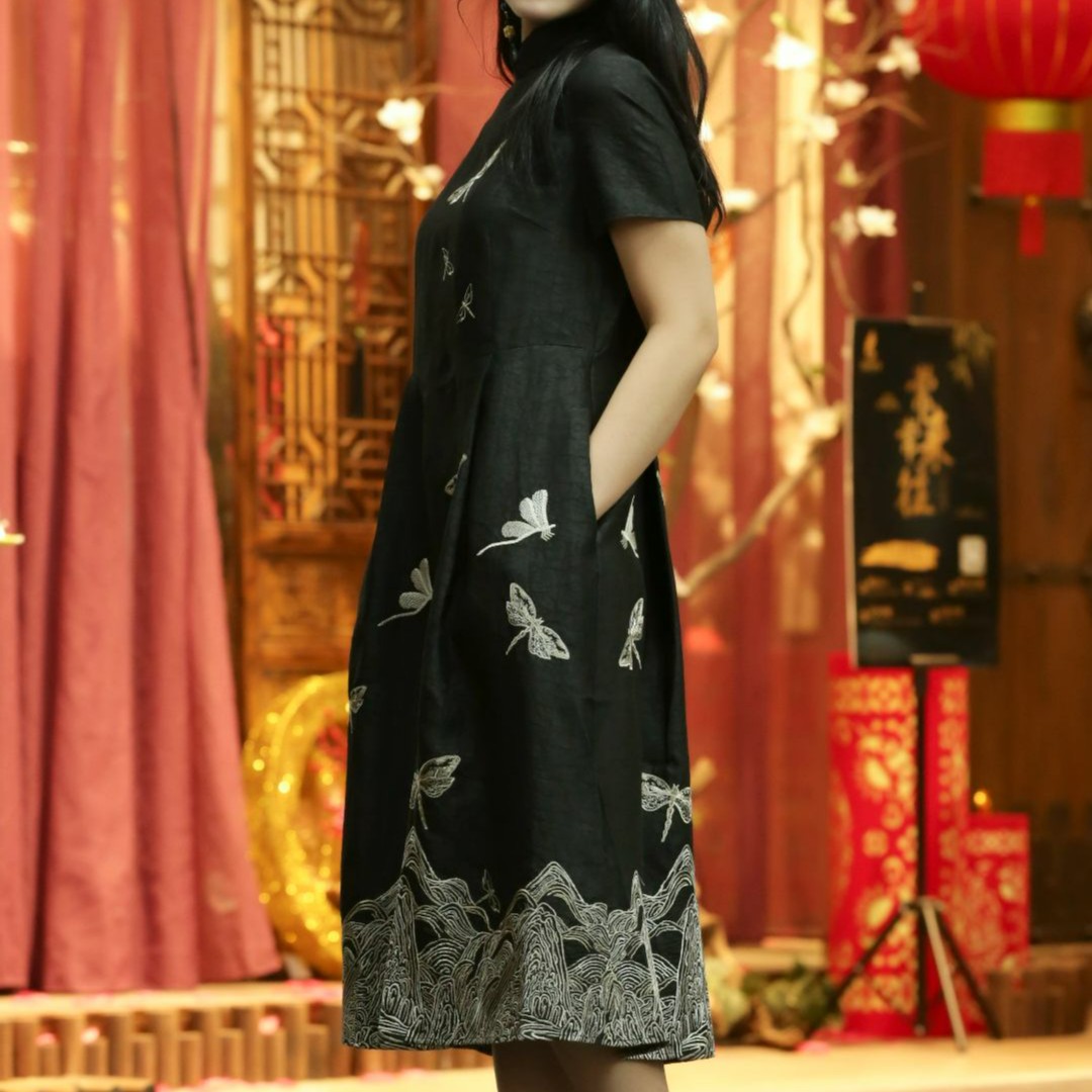 JIXIANGYIJIA/吉祥衣家世间行（连衣裙）931135496