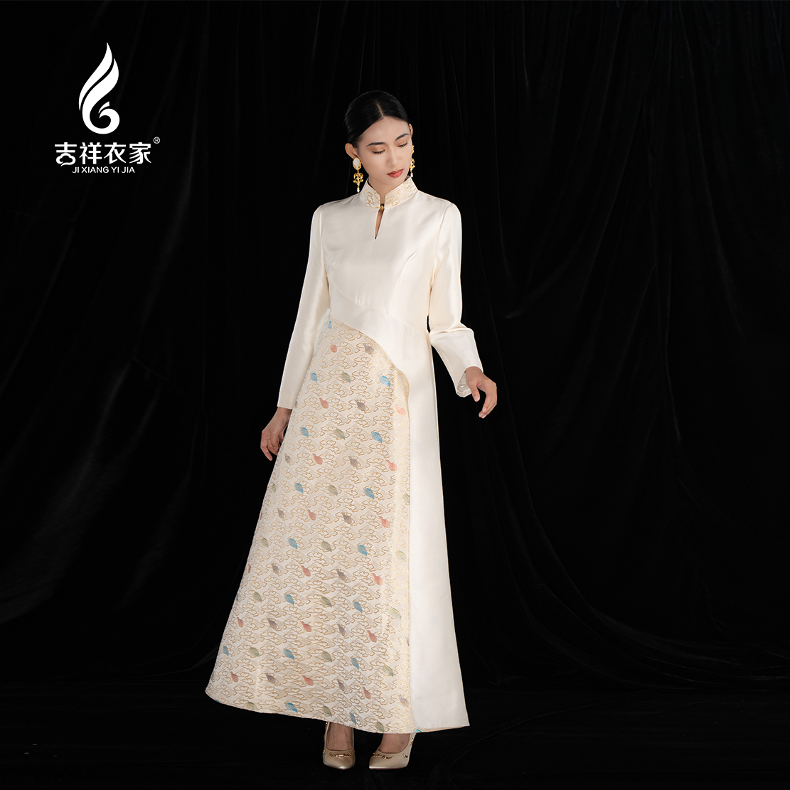 JIXIANGYIJIA/吉祥衣家云霓纷兮（连衣裙）943237144