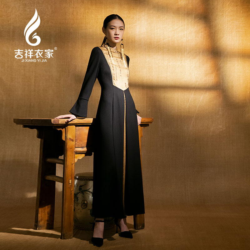 JIXIANGYIJIA/吉祥衣家天骨鹤体（连衣裙）923234658