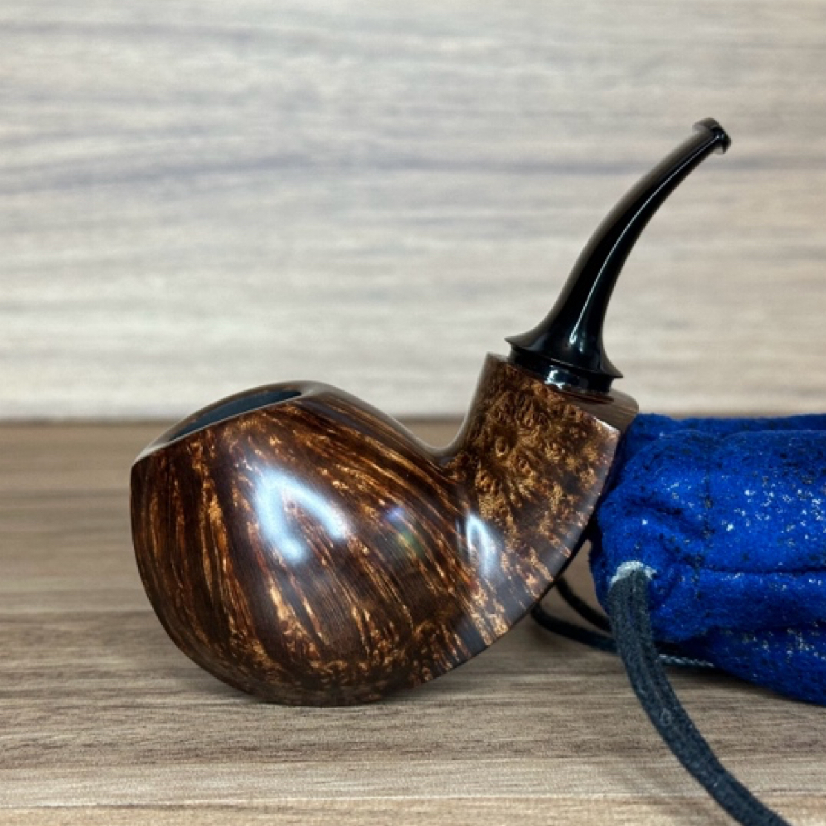 帕维尔 切线河豚斗型叼斗石楠木手工烟斗
