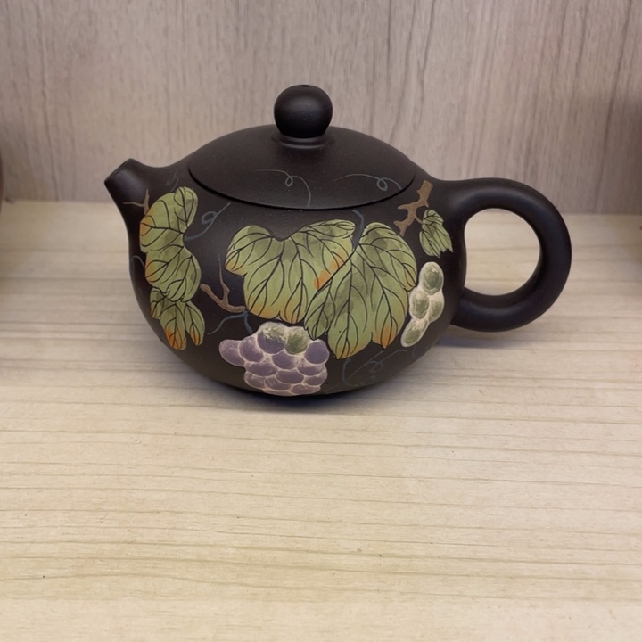 紫砂茶壶宜兴黄龙山原矿紫砂