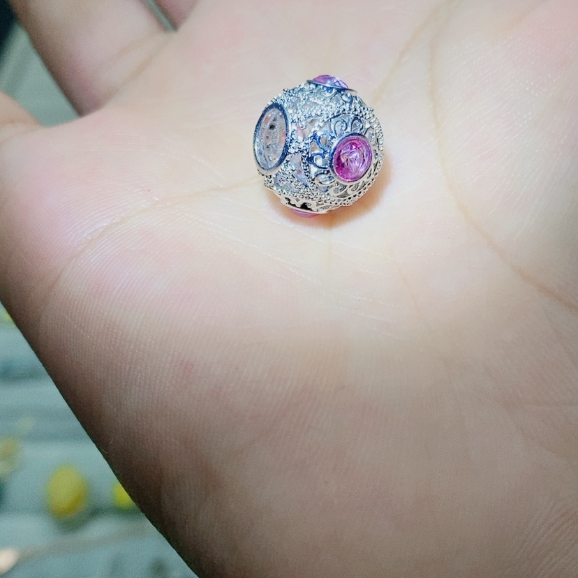 【闪购商品】烟晶戒指银S925镶嵌