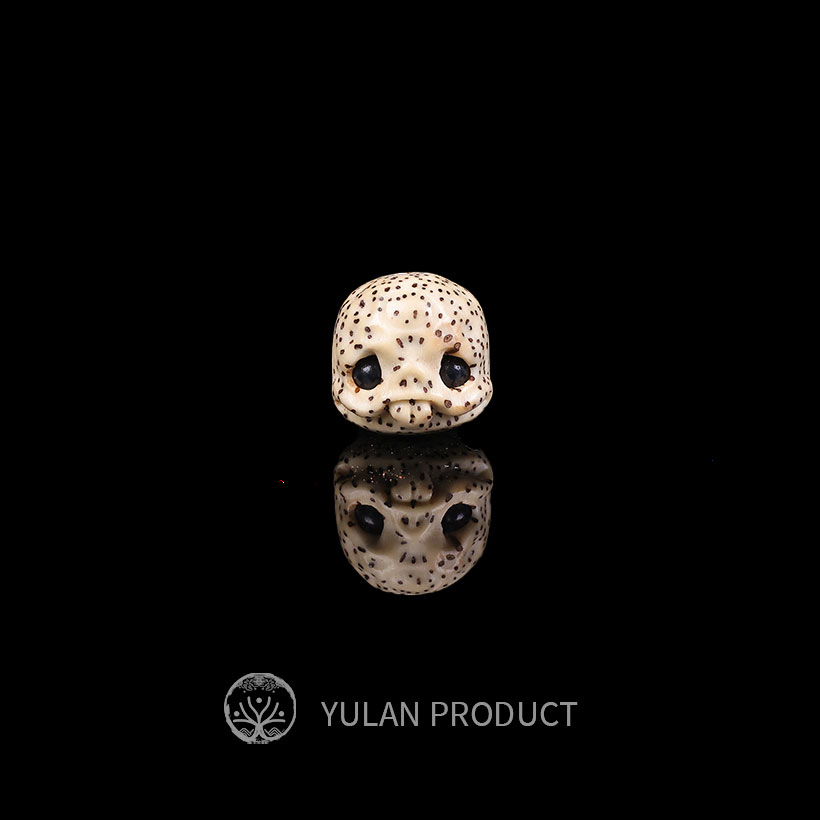 钰澜文玩星月菩提-正宗海南毛感料-星月调皮阿呆12mm左右