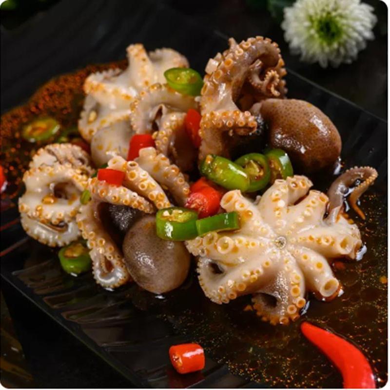 【小扬哥优选】麻辣鱿鱼海鲜熟食麻辣海鲜新鲜粉丝麻辣八爪鱼鱿鱼
