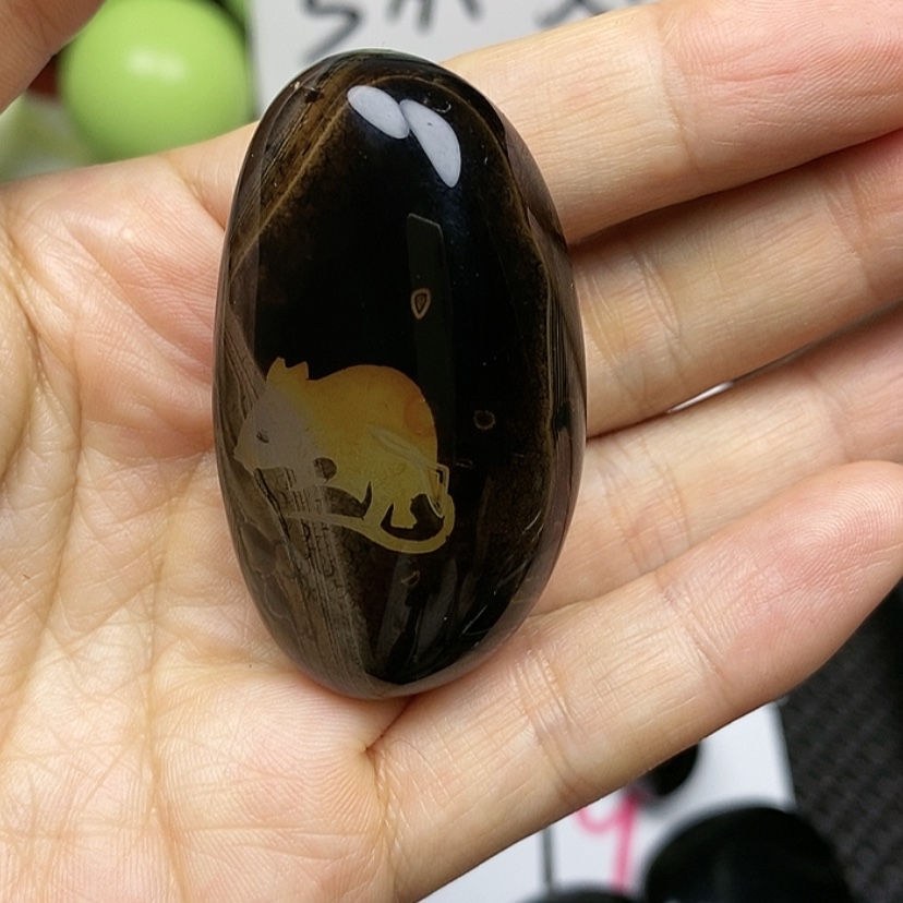 【闪购商品】玛瑙/玉髓颈饰未镶嵌冰**角