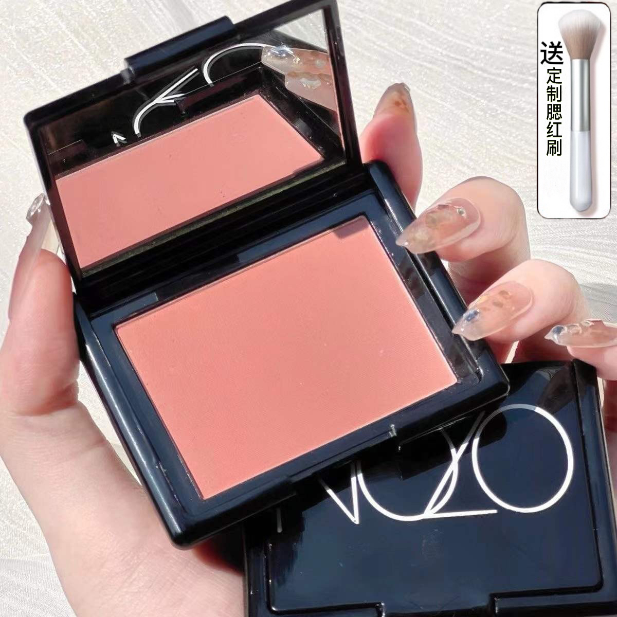 【送刷】NOZO腮红单色牛奶蜜桃粉低饱和度纯欲显白自然哑光伪素颜