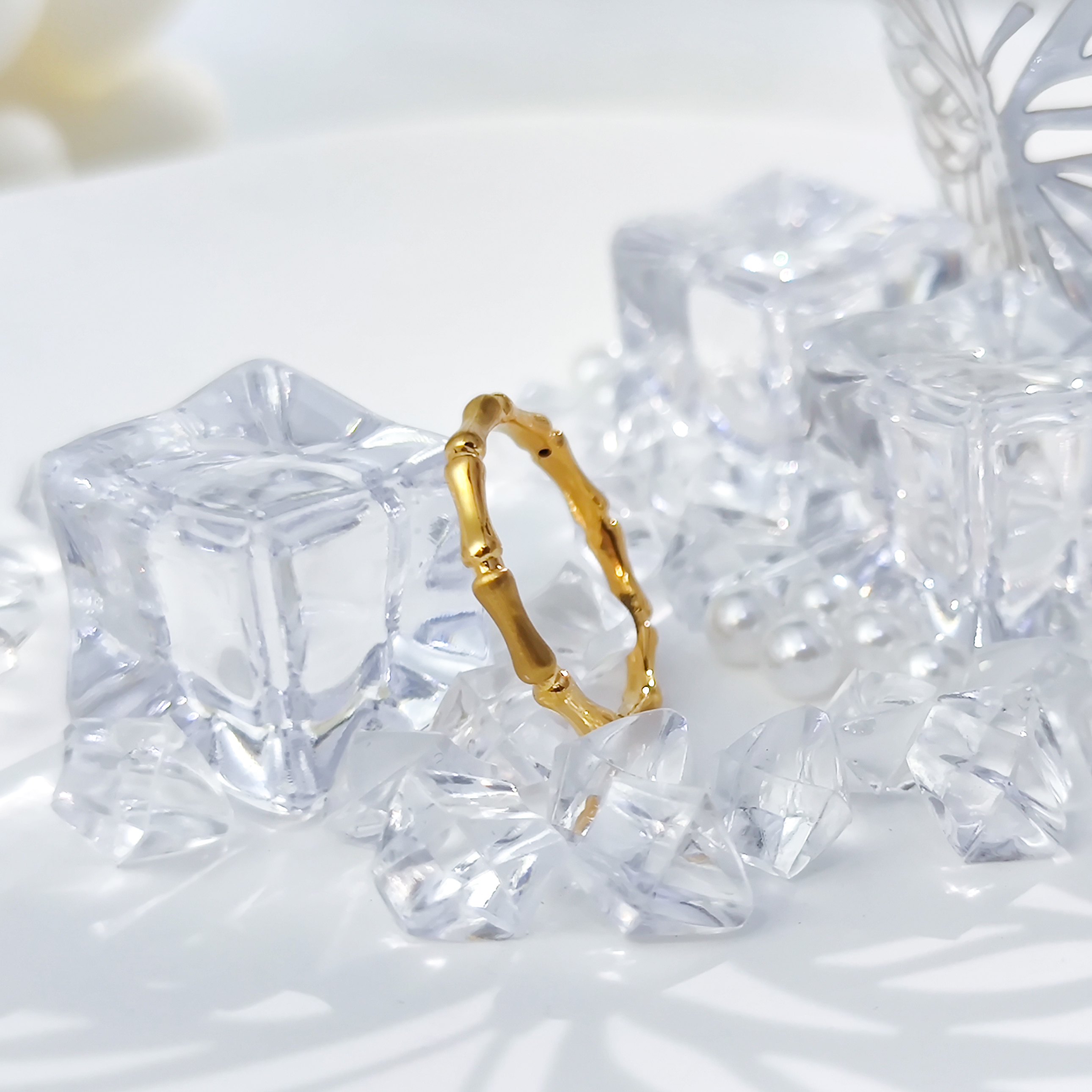 【国潮】足金999 竹节戒指 1.1 17圈口