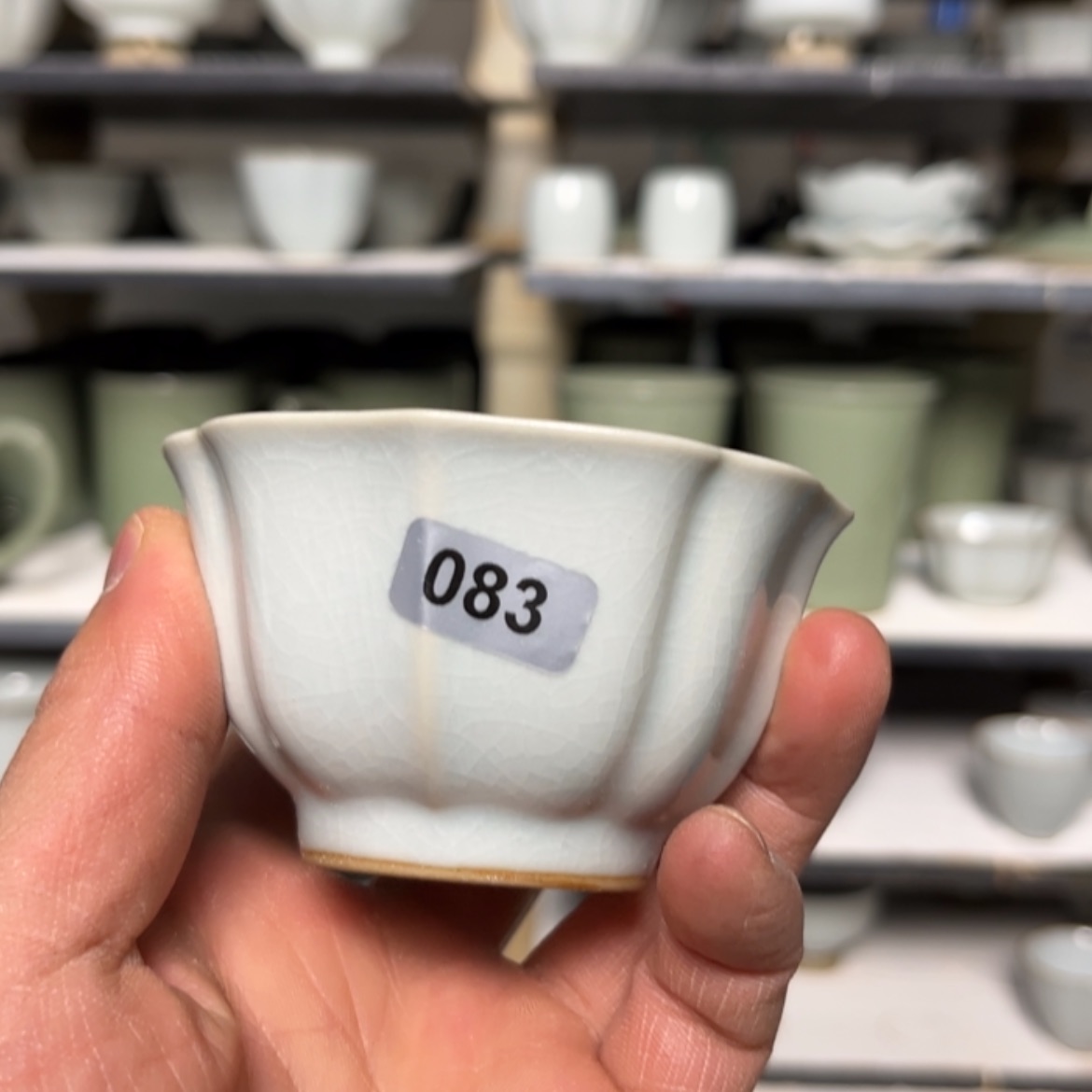 【闪购商品】瓷杯宝像杯083微瑕