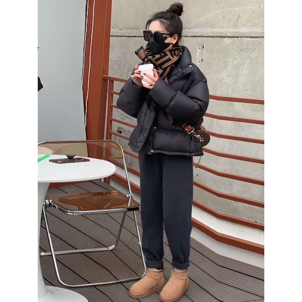 波司澄羽绒棉服女冬短款韩版棉衣年新款韩版宽松小个子加厚百搭棉