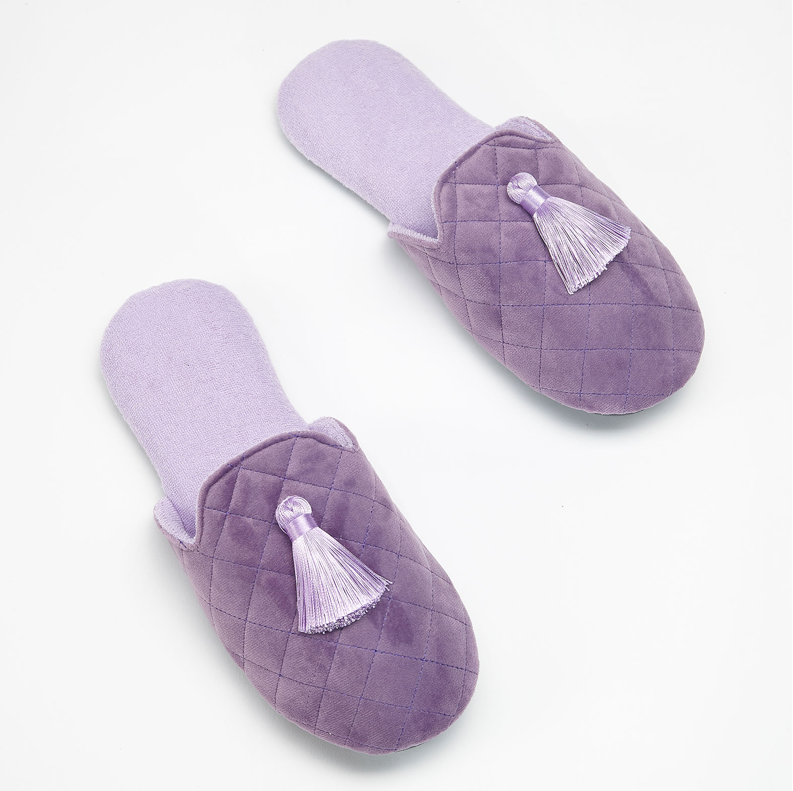 艾美家 丝绒流苏四季拖鞋
