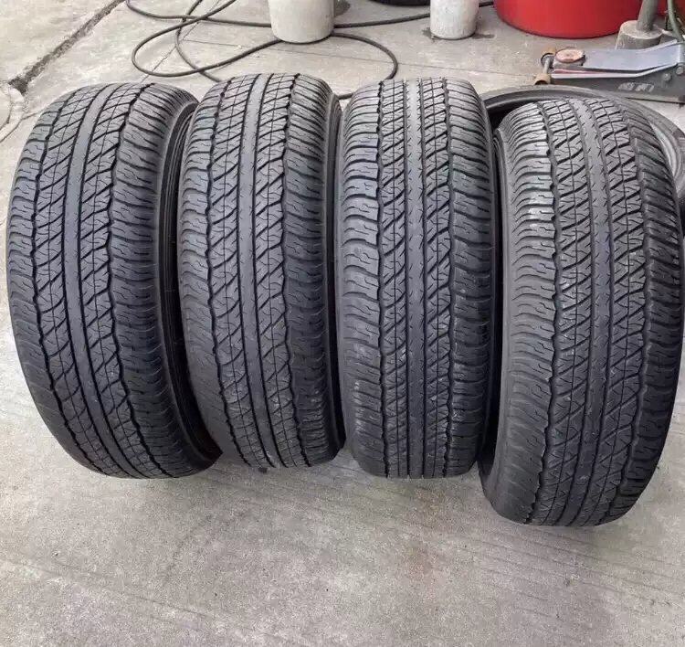 二手邓禄普轮胎255/70R16 111H GRANDTREK AT20日产纳瓦拉