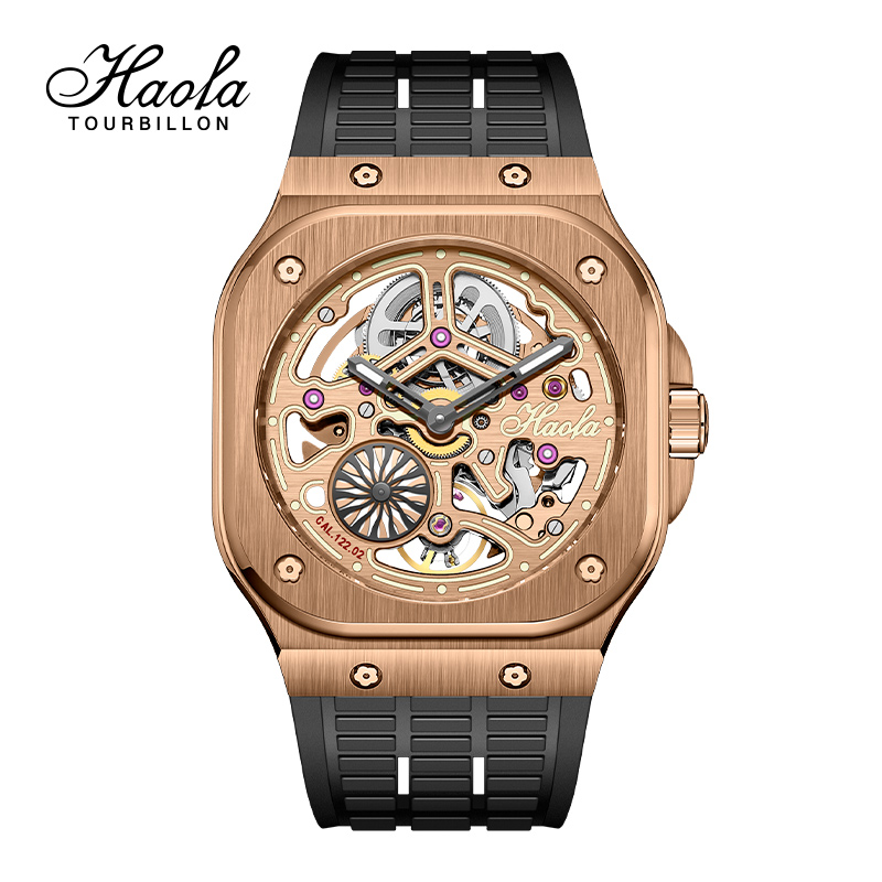 全新未使用  豪法Haofa 经典男士夜光自动机械表1960