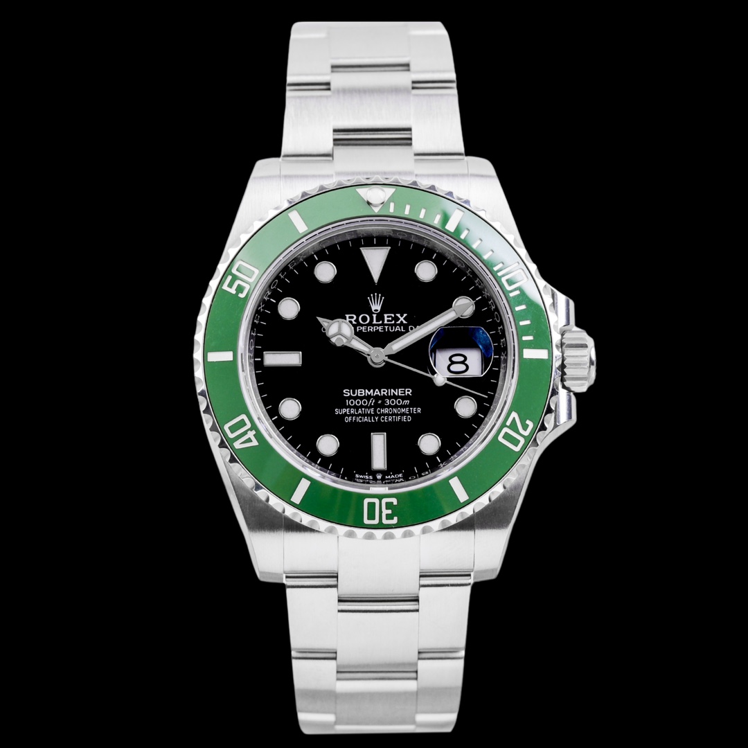 99新 Rolex/劳力士 大牛未使用/绿水鬼126610/25年全套/41mm