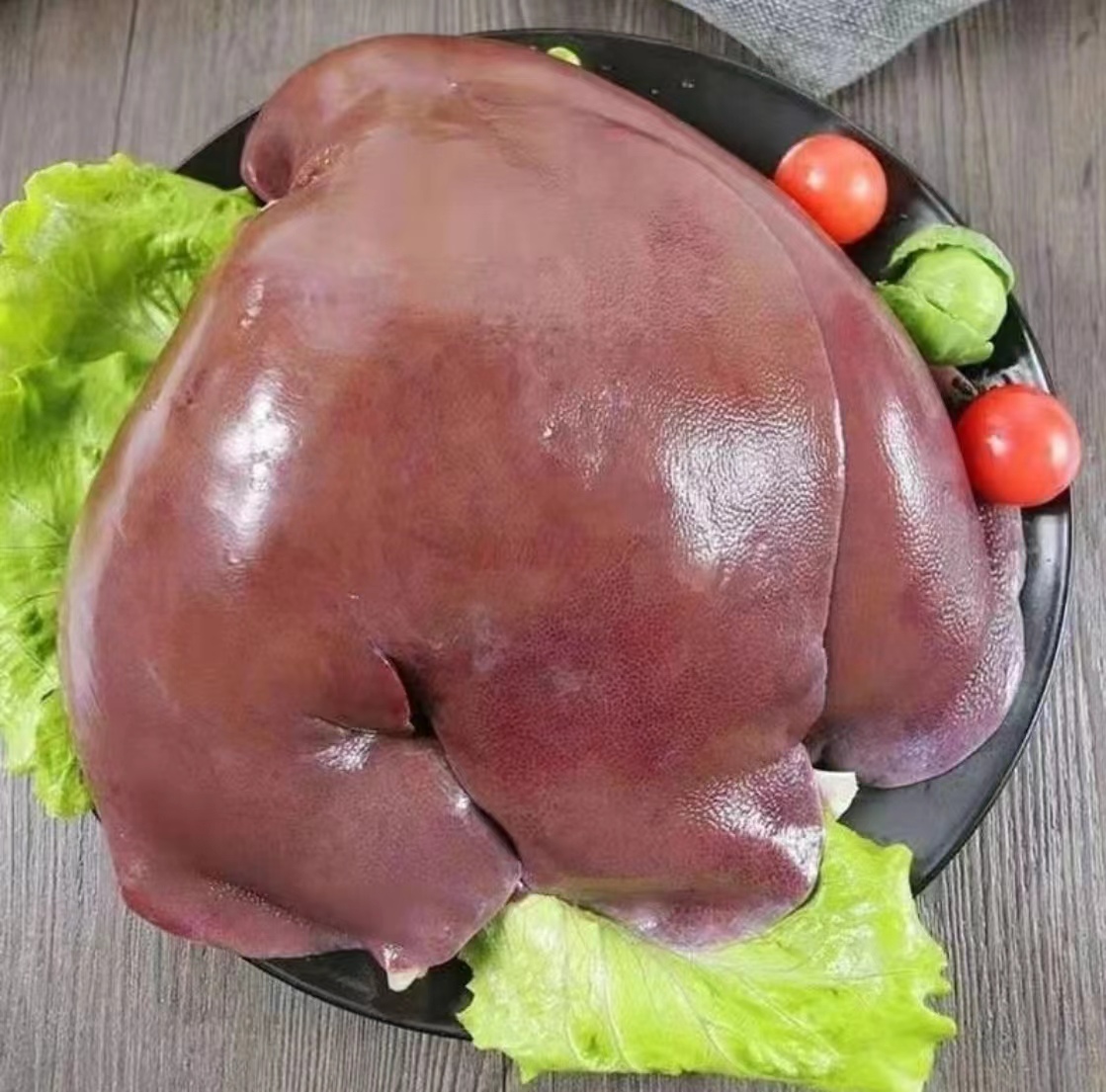 山东农家散养土猪粮食猪新鲜 猪肝 猪杂猪副产顺丰包邮