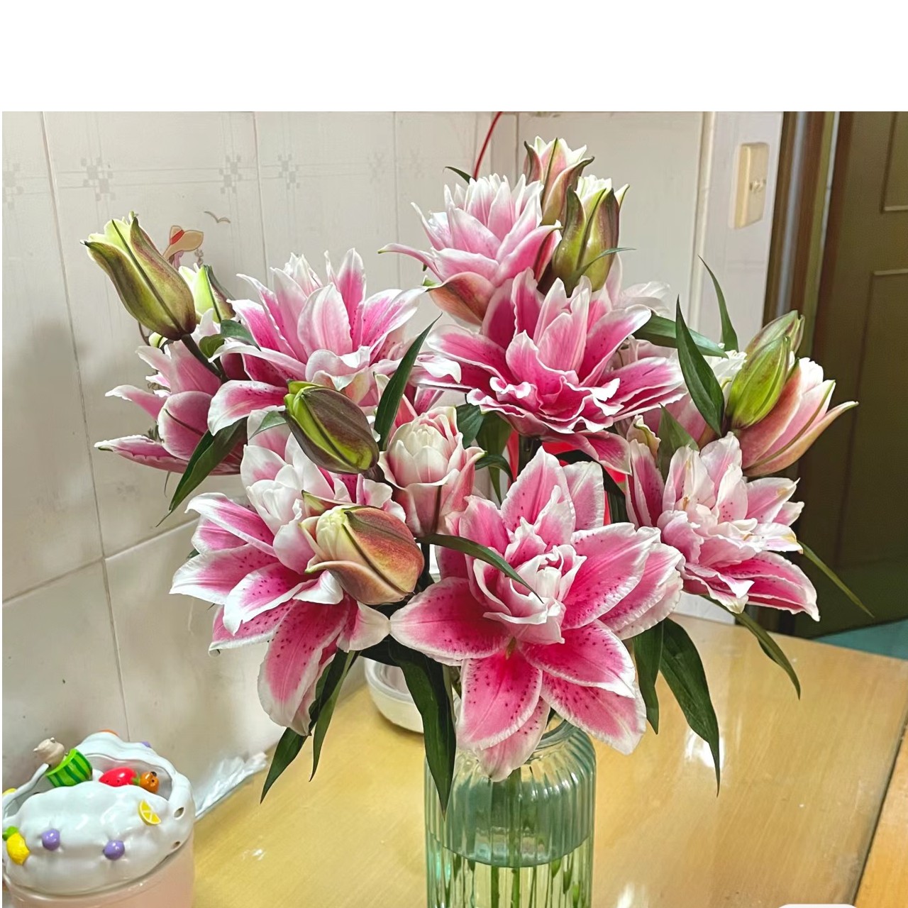 【油画风】火星之恋重瓣百合鲜花（甜香型）