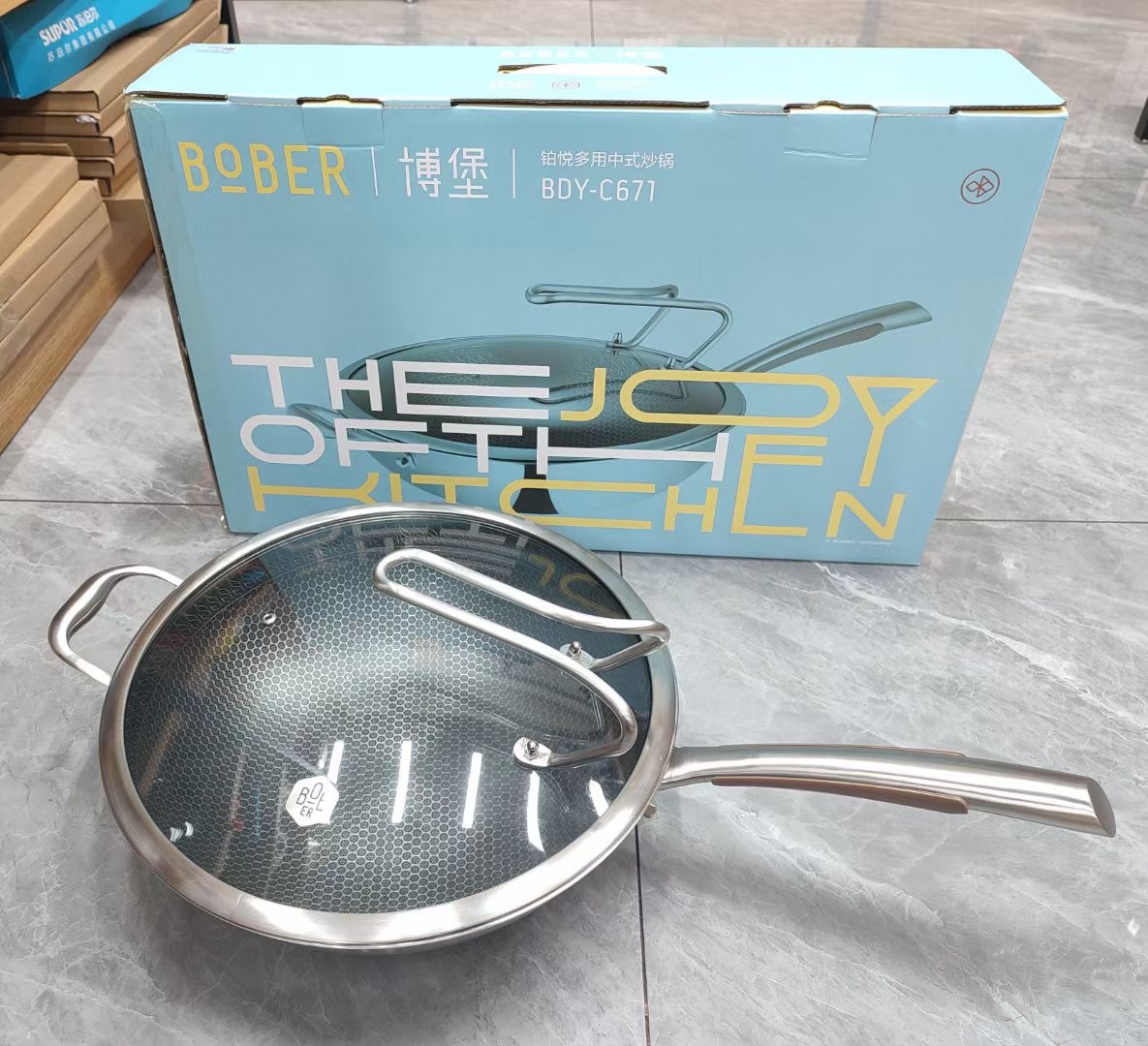 (全疆包邮)304不锈钢炒锅