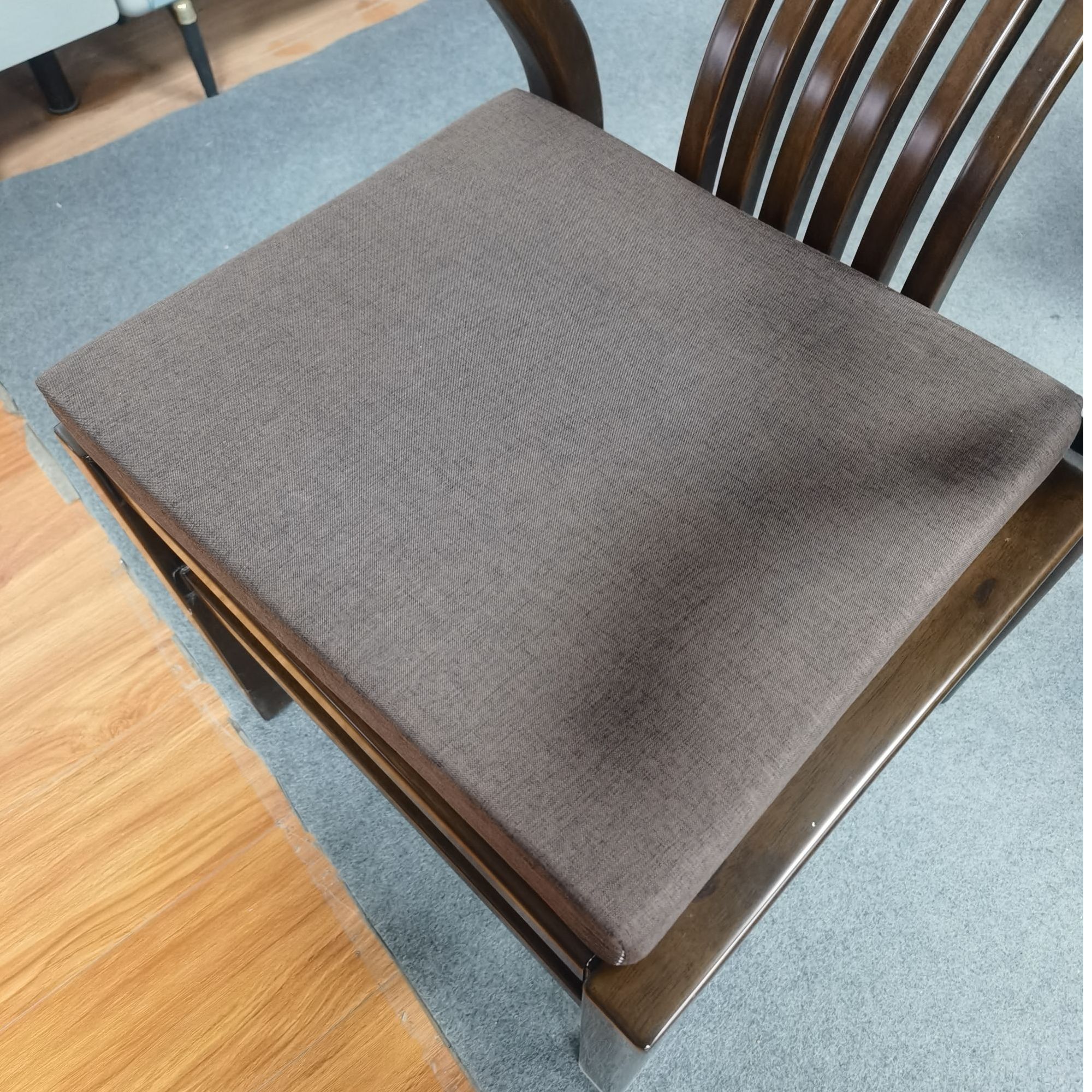 A圈椅座垫实木座椅垫垫子椅子家居坐垫家用商用冬季保暖坐垫配套