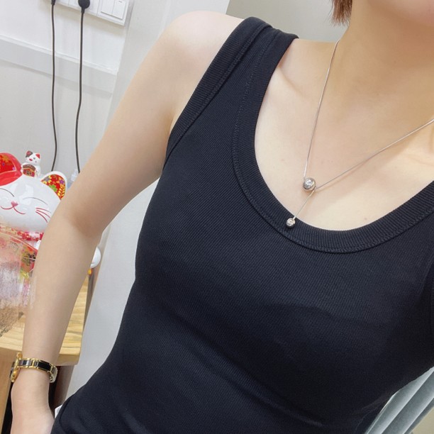螺纹背心，单穿打底百搭款吊带背心外穿纯色无袖