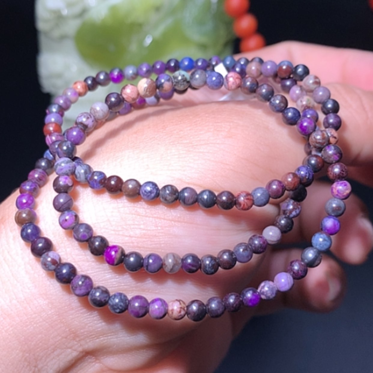 【闪购商品】苏纪石（舒俱来）手链未镶嵌舒俱来