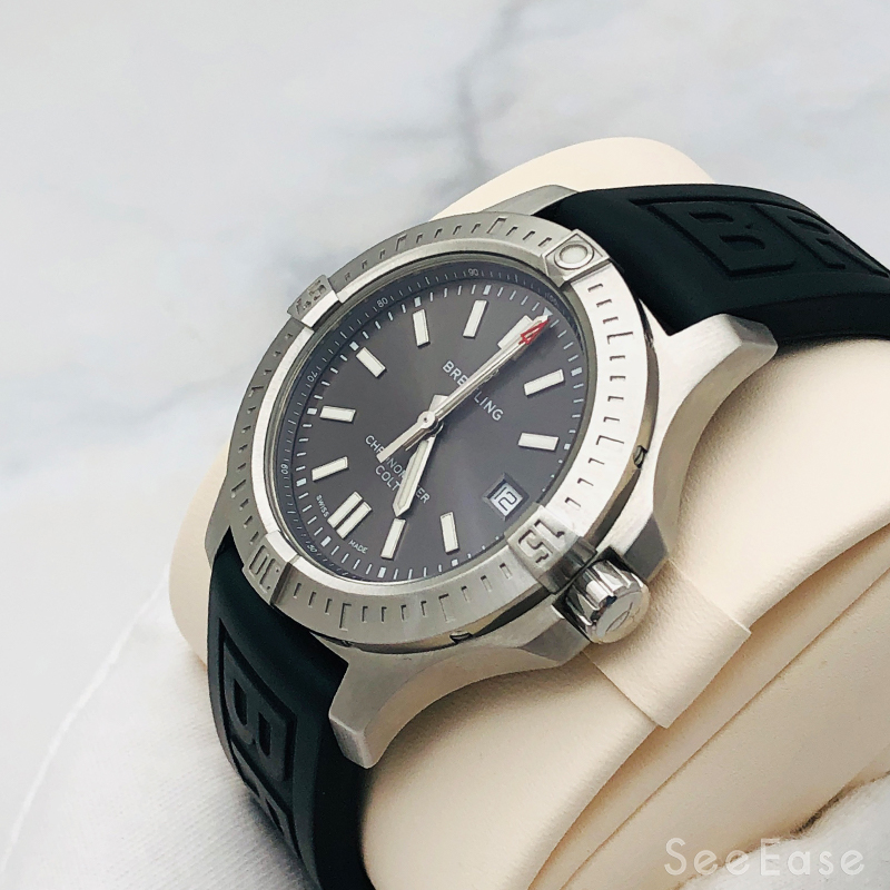 99新 BREITLING/百年灵 挑战者灰盘A17313101F1X1 /41mm/20年全套