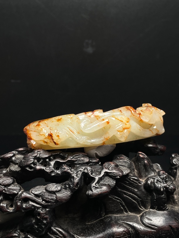 和田玉半镯娇娇玉藏