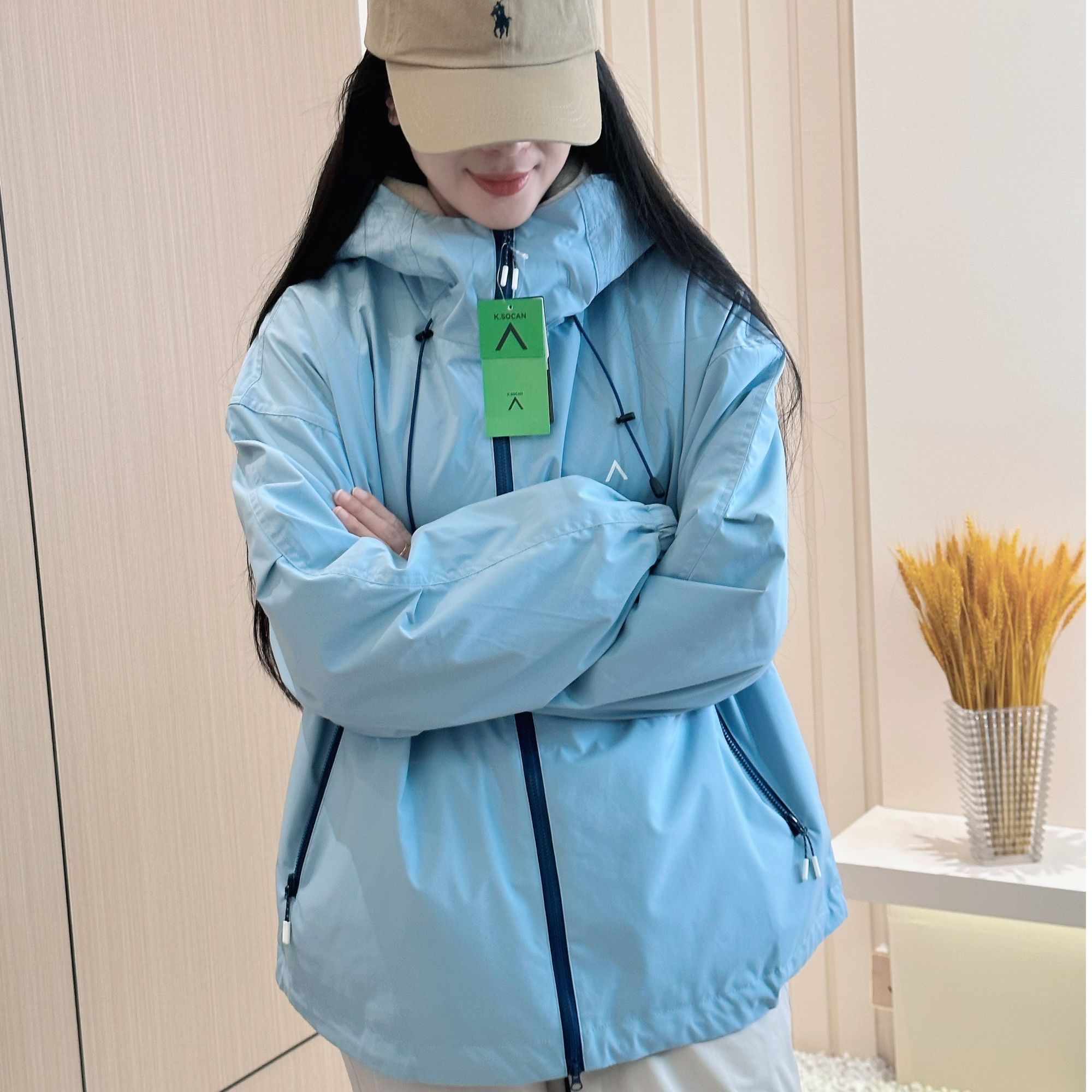 【9A级防水防风】冲锋衣外套休闲上衣连帽探险服户外三防早春款