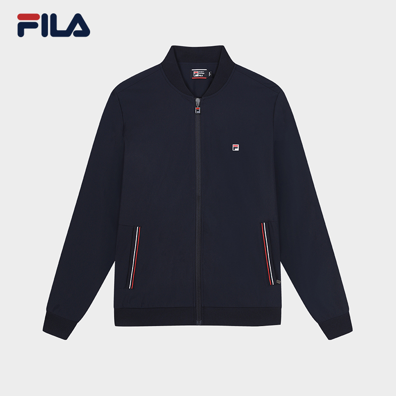 Fila/斐乐速干百搭夹克透气休闲运动长袖外套秋新款F61M533597A