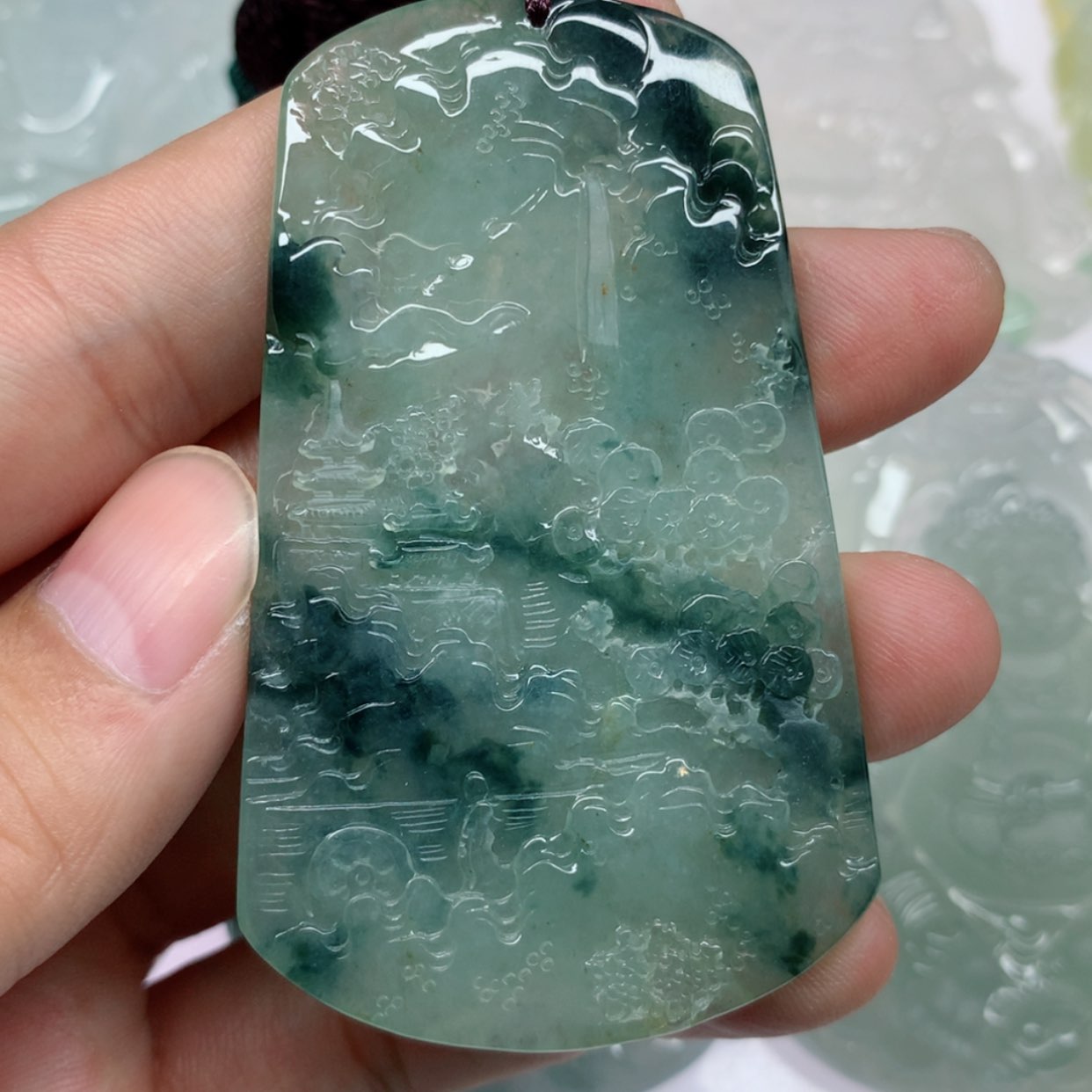 【闪购商品】翡翠挂件未镶嵌孙*练