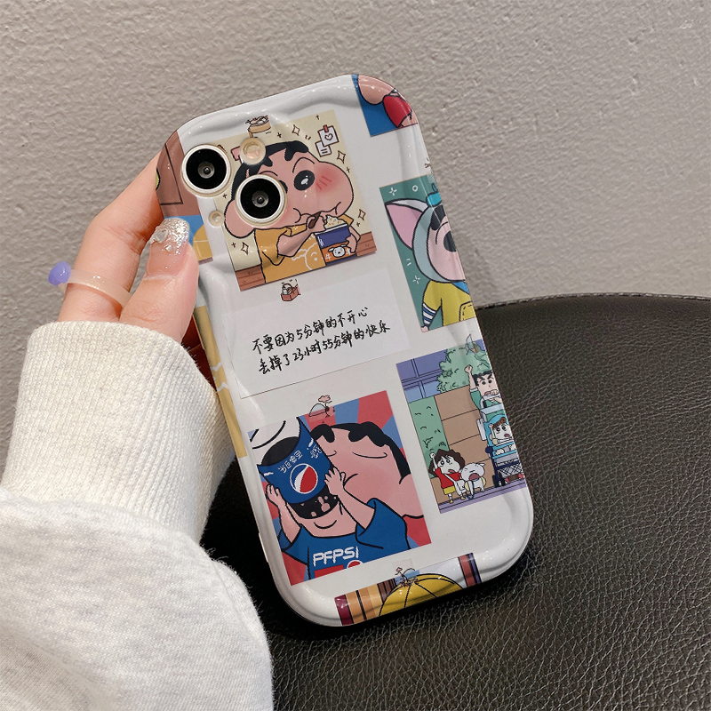 适用苹果/华为/oppo/小米/VIVO/荣耀/红米手机壳新款硅胶全包小新