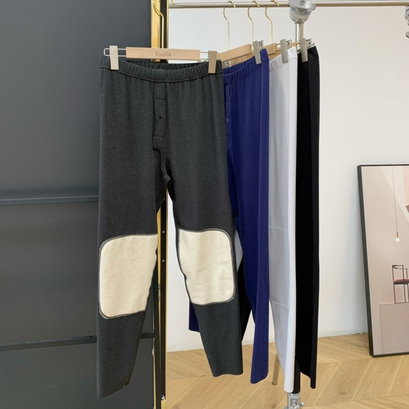 【德绒升级版】X-154男士华绒护膝保暖裤秋裤常规340g加厚450g暖炉