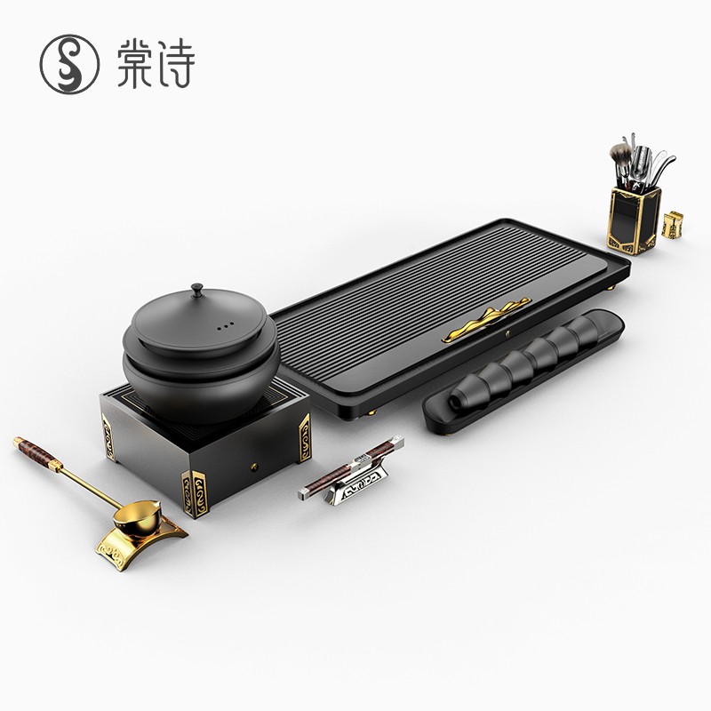 棠诗煮茶器帝王套组（10880款）中式煮茶器 整套搭配更体面
