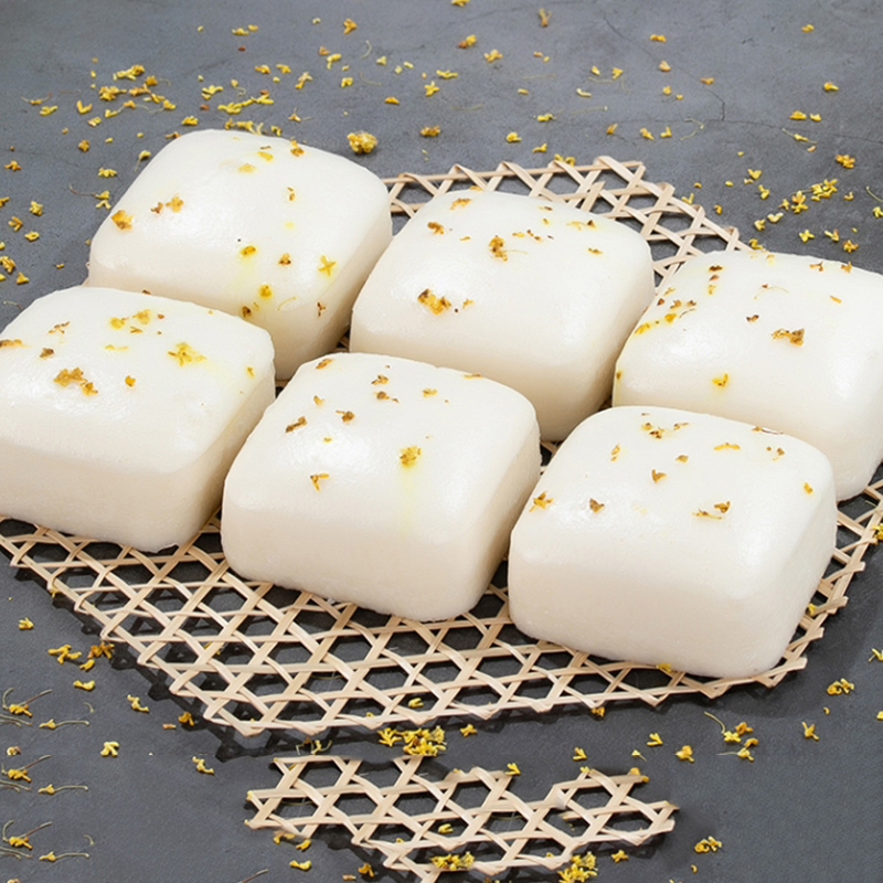 【第二件0元】精选桂花糕传统香味桂花发糕半成品速冻早餐点心软糯