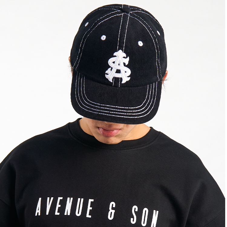 AVENUE&SON大道之子2024秋冬新款鸭舌帽潮流感觉 帅