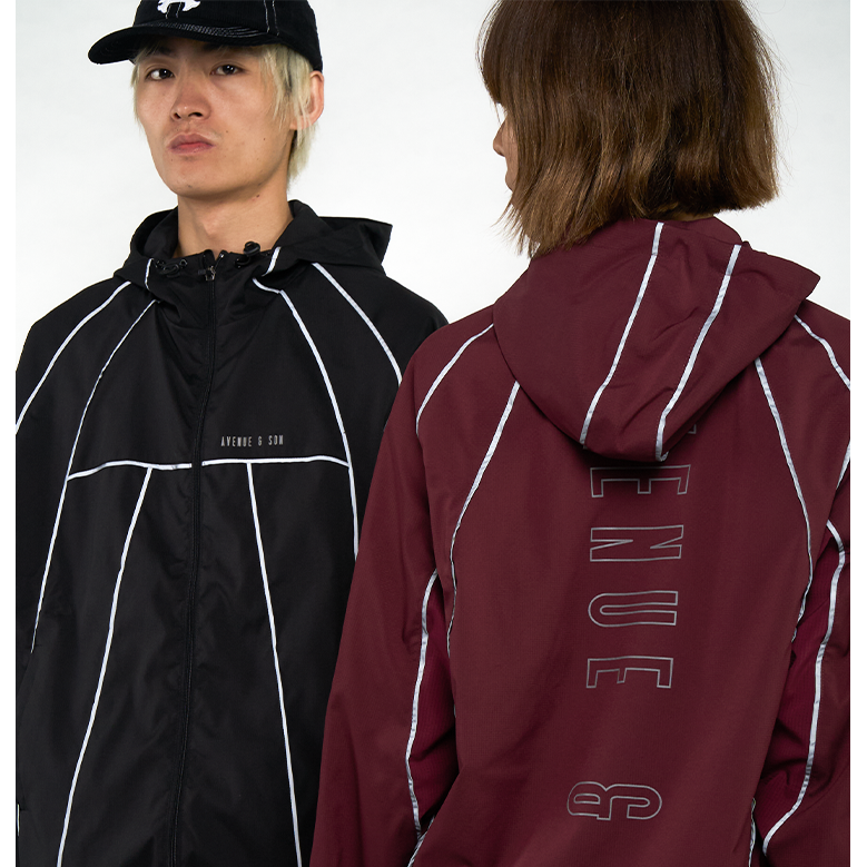 AVENUE&SON大道之子 2024秋冬 软壳透气冲锋衣 防水防风防晒服