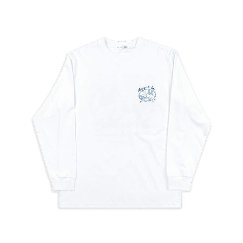 AVENUE&SON大道之子2024秋冬新款MOHO纪念款长袖休闲圆领T恤