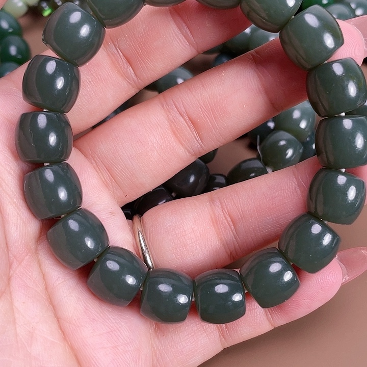 和田玉手链未镶嵌