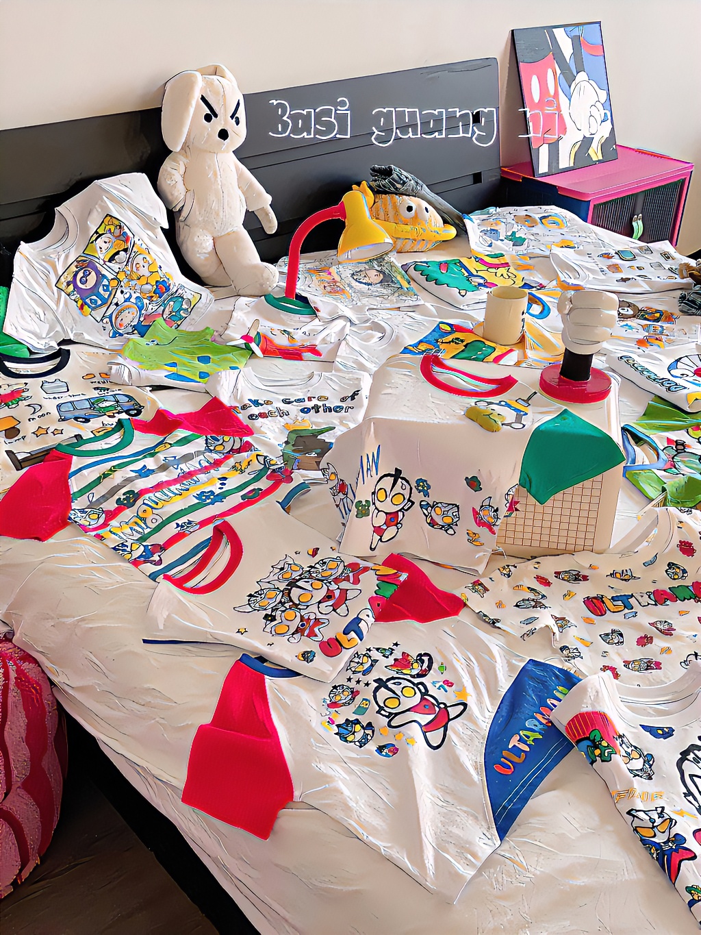  2025韩版休闲潮童短袖T网红夏季宽松洋气时尚儿童印花