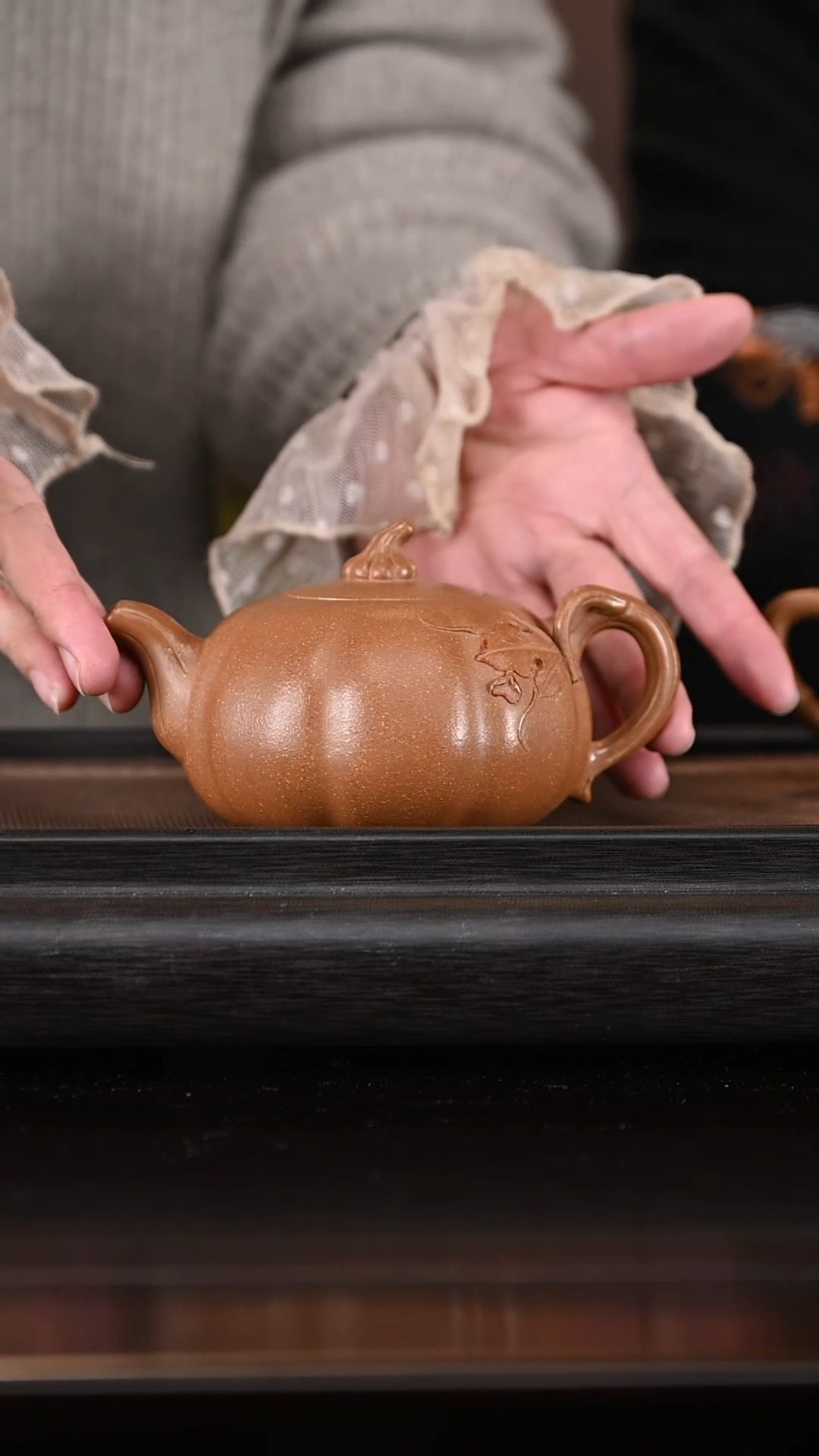 【闪购商品】紫砂茶壶1224  SJK南瓜