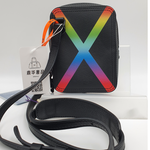 95新 LouisVuitton/路易威登 LV彩虹X手机包/DH10011时尚休闲斜跨