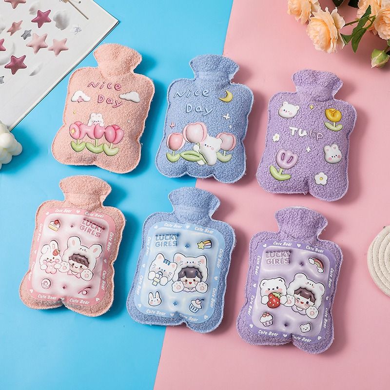 热水袋注水可爱迷你大号暖手宝热敷暖水袋敷肚子小号灌水随身学生