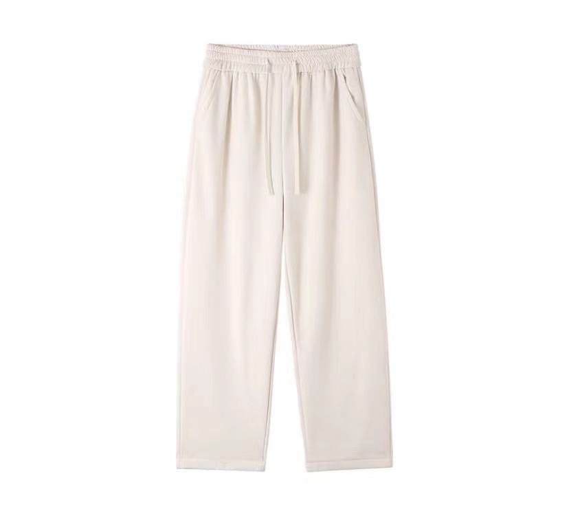 硕雨服饰男女运动休闲裤（主播过款按号下单按号发）白色抽绳时尚