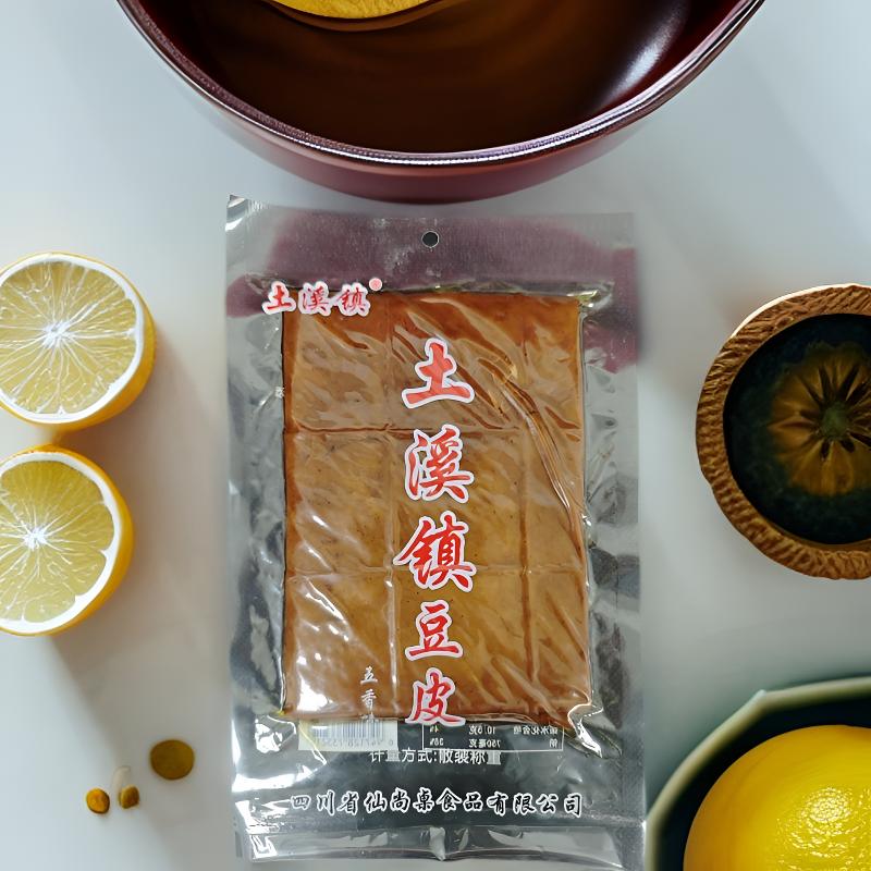 【四川达州】渠县土溪豆皮千张层卤香五香麻辣味下酒菜