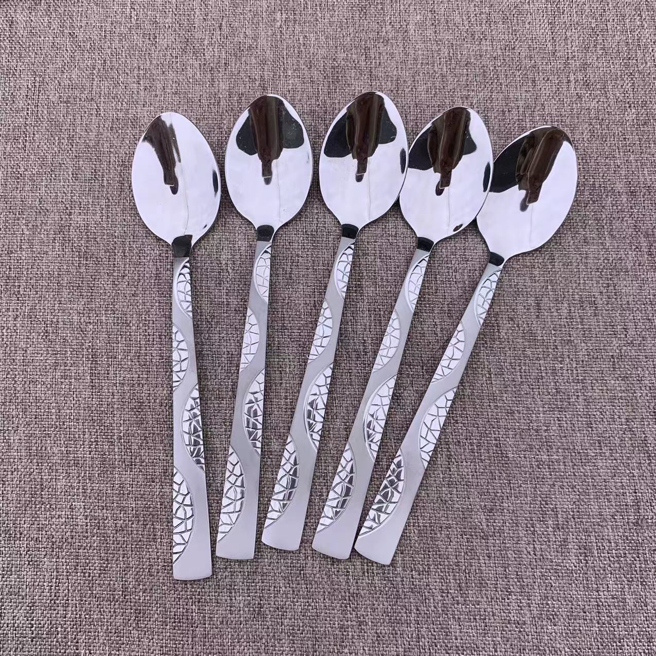 G637亗龙鳞甜品勺5支丨清汐kio T恤厂家提供福利