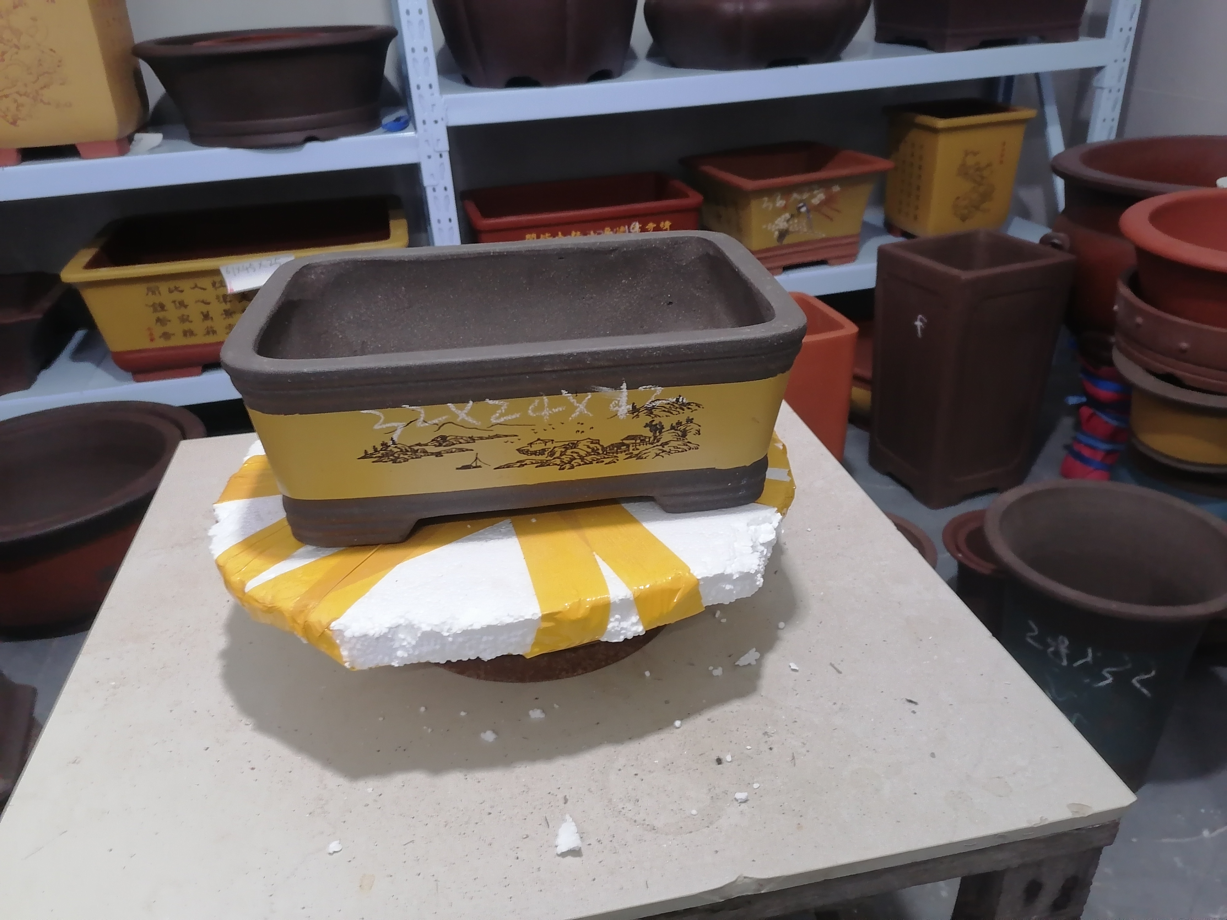 紫砂花盆有无孔菖蒲文竹拇指盆大小号防烂根菖蒲文竹拇指盆大小号