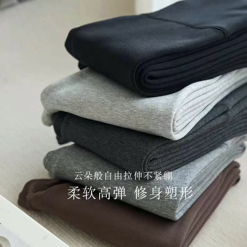 【Duoxi】"棉感打底裤"一条好穿的芭比裤 舒适高弹哑光保暖舒适百搭