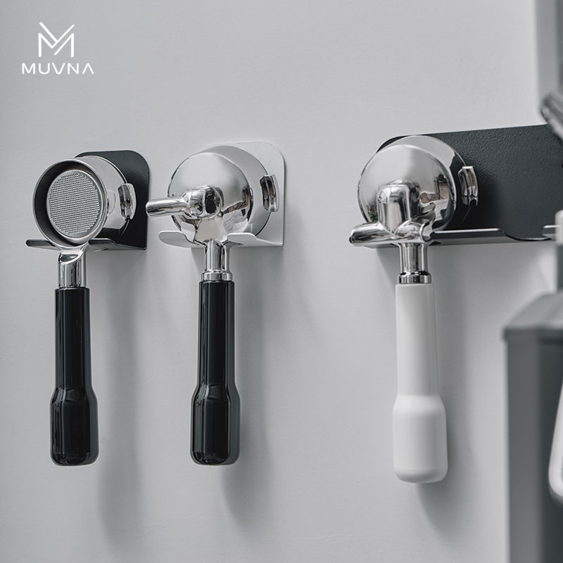 MUVNA咖啡手柄E61无底手柄304不锈钢单双流嘴58mm爱宝火箭格米莱