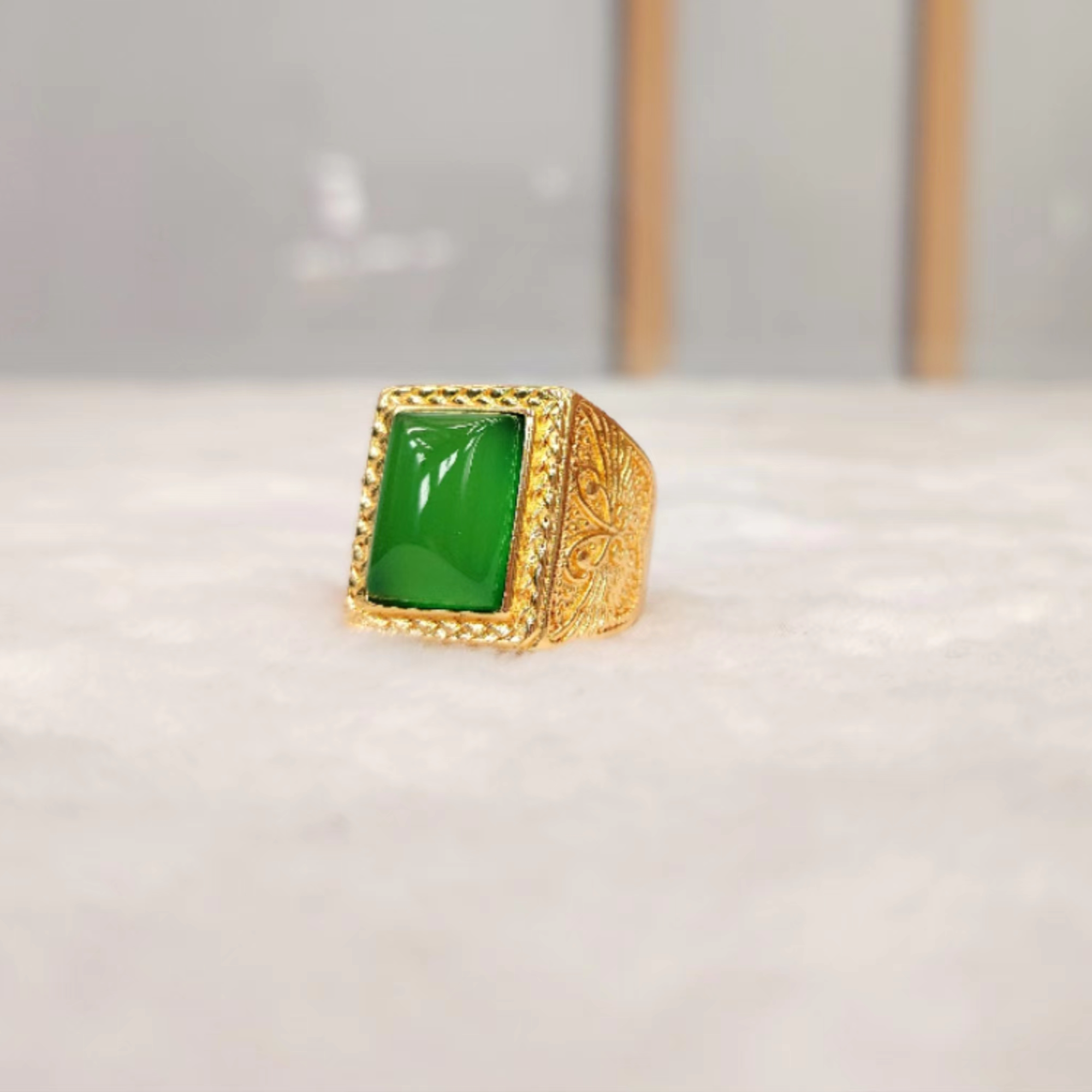 【燕燕严选】大气时尚男士玛瑙戒指