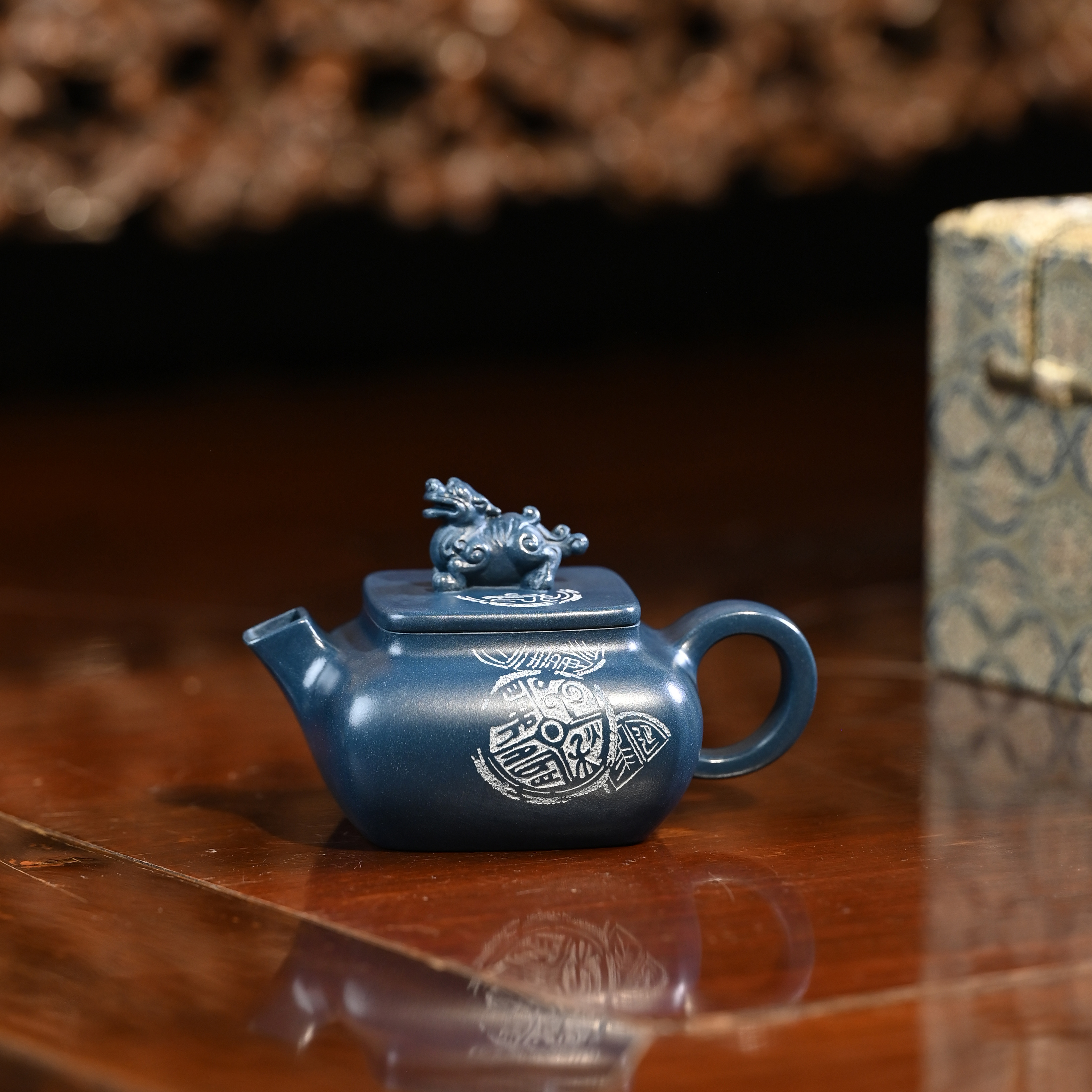 范家壶庄《恒德》大生墨绿泥150cc品牌系列手工紫砂壶